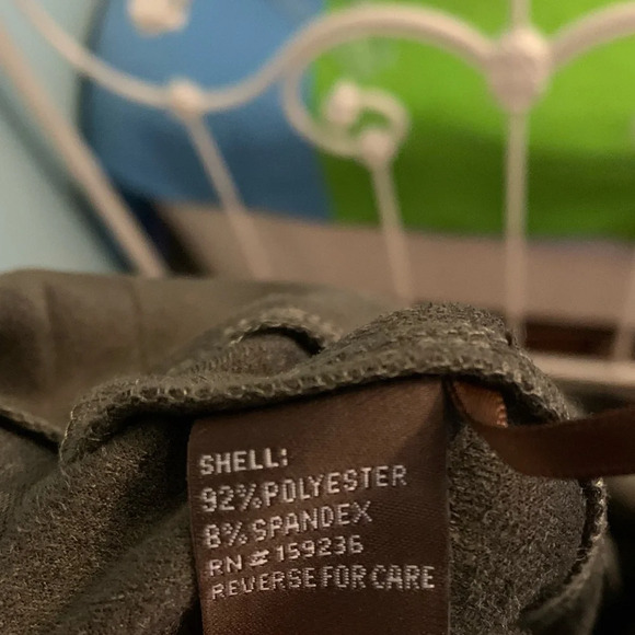 J. McLaughlin forest green faux suede leggings, women’s size XS - Picture 7 of 7